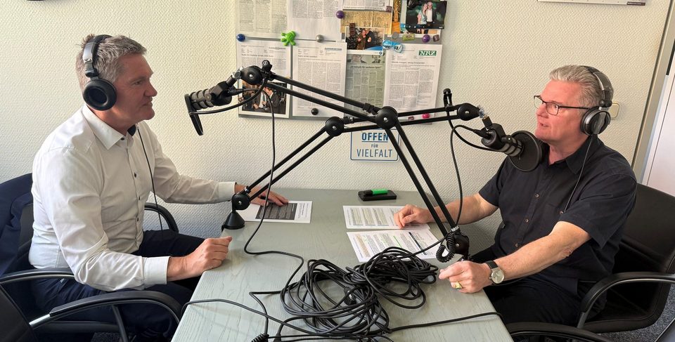 Michael Scharf und Stefan Klett