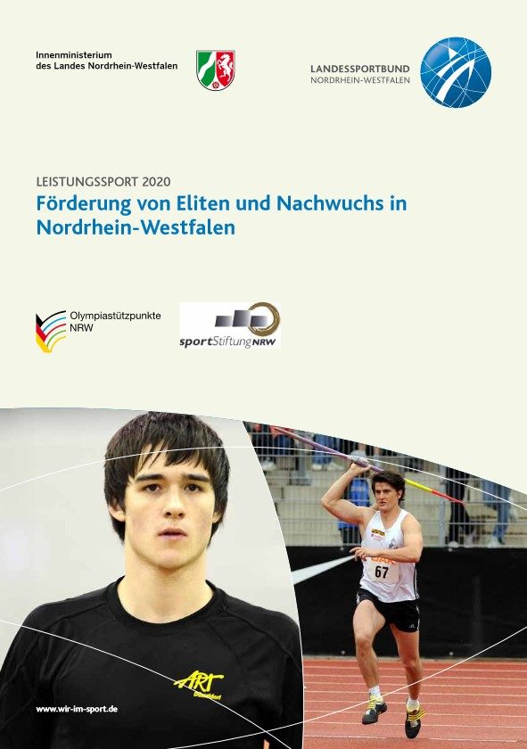 Cover Konzept Leistungssport 2020 Förderung von Eliten und Nachwuchssportlern