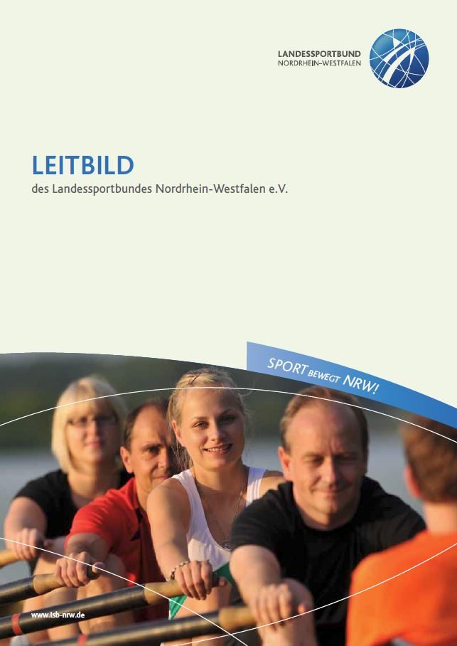 Cover Leitbild des LSB NRW Cover Leitbild des LSB NRW