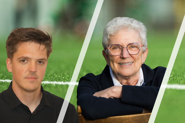 Joshua Kliewer und Gisela Hinnemann