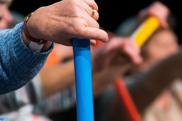 Hand beim Sport