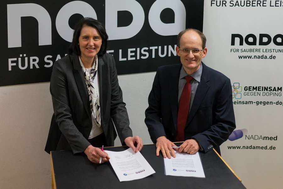 Unterzeichnung der Kooperationsvereibarung zwischen Nada und dem LSB NRW Unterzeichnung der Kooperationsvereibarung zwischen Nada und dem LSB NRW