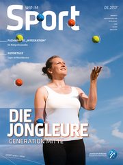 Titelseite Wir im Sport 5/2017