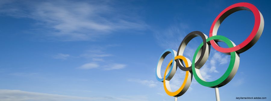 Olympische Ringe (© Stock.adobe.com/lazyllama)