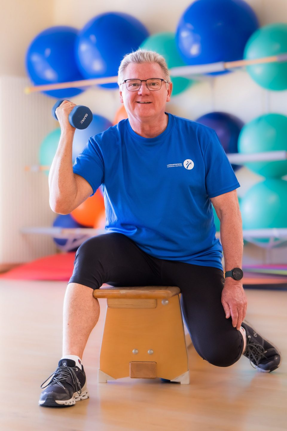 Präsident des LSB NRW im Trikot