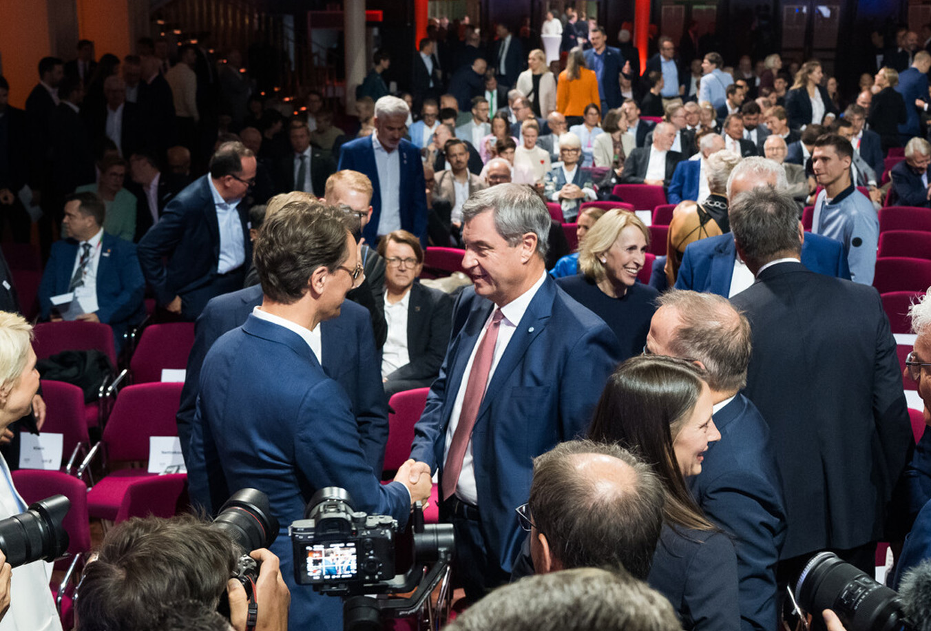 Markus Söder und Hendrik Wüst