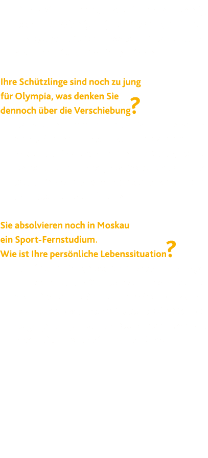 Eine breite Grundlagenausbildung ist wichtig  Technik ist wichtig in jungen Jahren, weil man Bewegungsabl ufe am best   