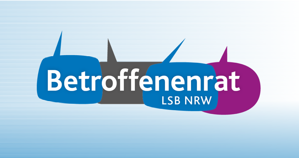 Logo Betroffenenrat (4 Sprechblasen)