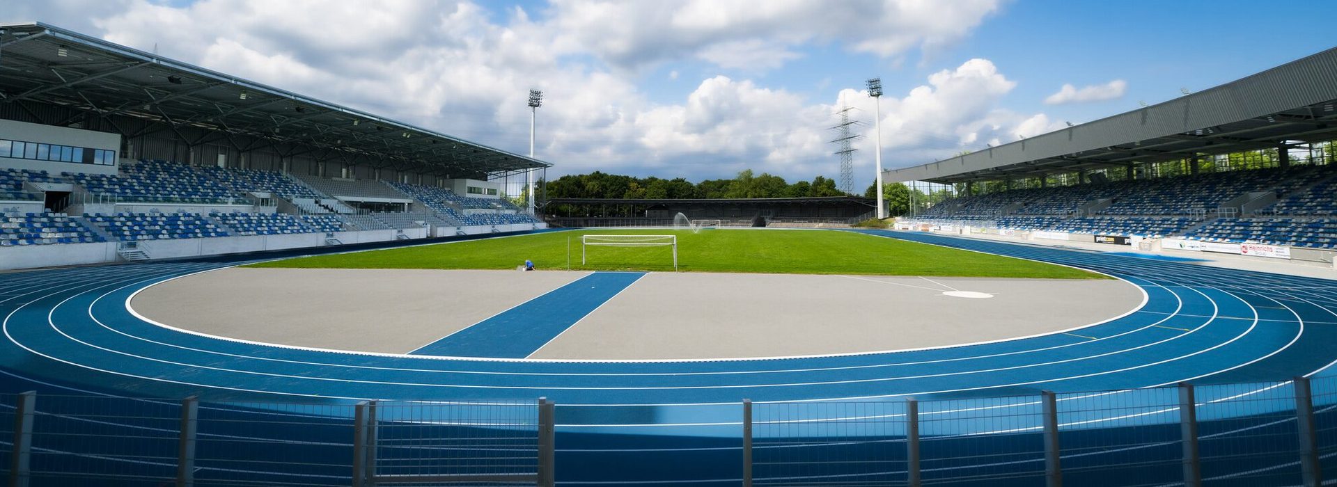 Moderne Sportstätte