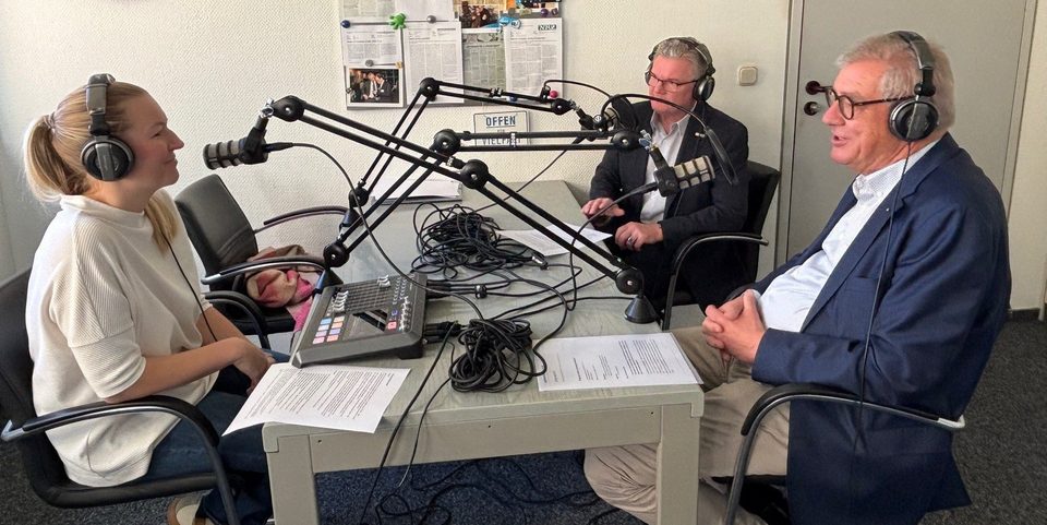 Sinah Barlog, Stefan Klett und Arndt Kirchhoff