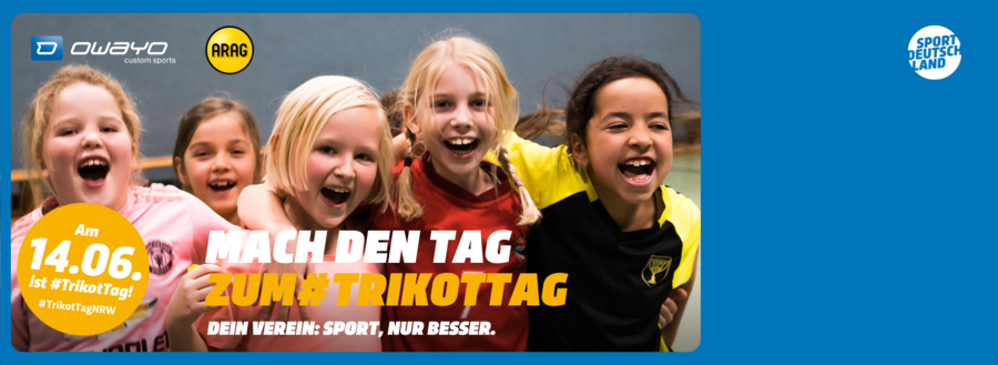 #TrikotTagNRW im Rahmen der bundesweiten DOSB-Aktion | Landessportbund ...
