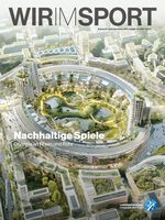Cover WiS Ausgabe 3/2025 / Visualisierung Olympiastadion