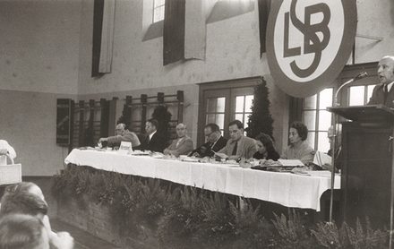 Erster Bundestag Landessportbund NRW 1950 in Duisburg