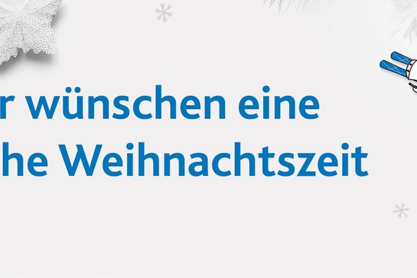 Frohe Weihnachten und einen guten Rutsch ins neue Jahr.