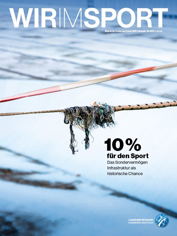 Cover Wir im Sport 5/2025 Cover Wir im Sport 5/2025