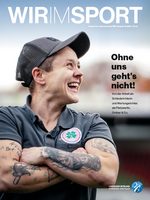 Cover Wir im Sport 6/2025 Ehrenamtsförderung next Level