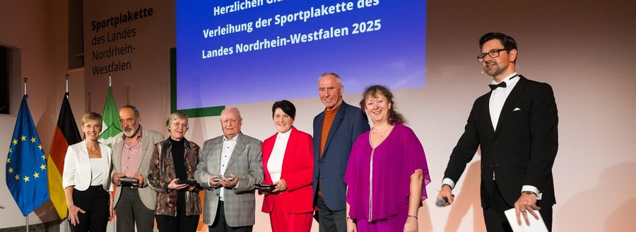 20 engagierte Bürgerinnen und Bürger für besondere Verdienste um den Sport ausgezeichnet