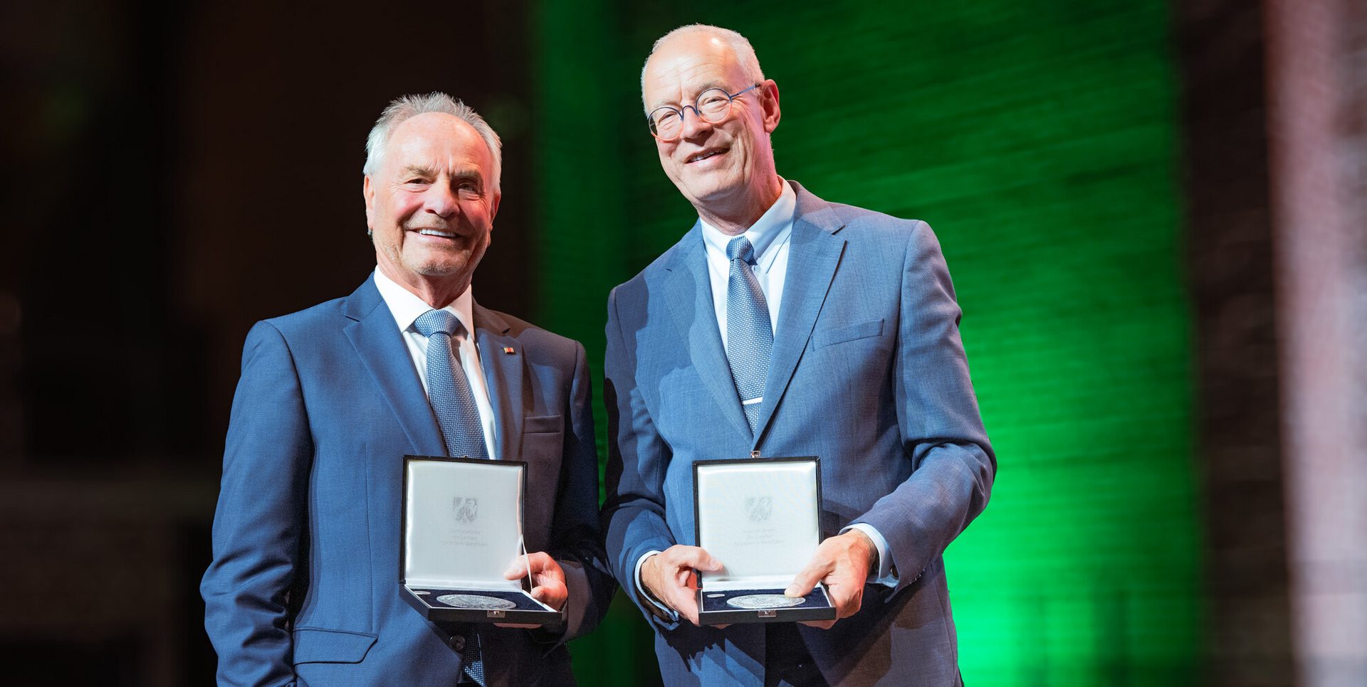 Präsidiumsmitglieder Diethelm Kraus und Dr. Michael Timm