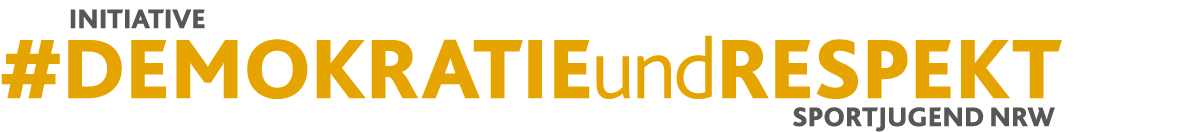 Initiative #DEMOKRATIEundRESPEKT      Sportjugend NRW