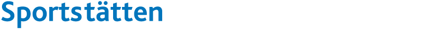 Sportstätten