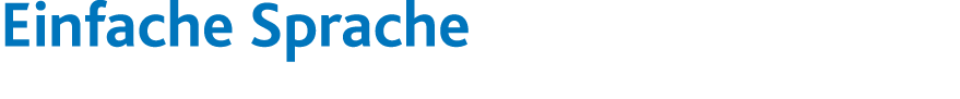 Einfache Sprache