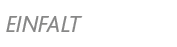 Einfalt