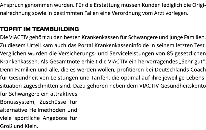 Anspruch genommen wurden  F r die Erstattung m ssen Kunden lediglich die Originalrechnung sowie in bestimmten F llen    