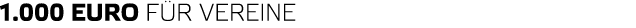 1 000 Euro f r Vereine 
