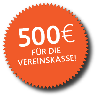  500  f r die Vereinskasse